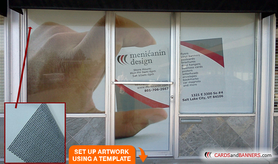 Adhesive Window Perforation - Click Image to Close