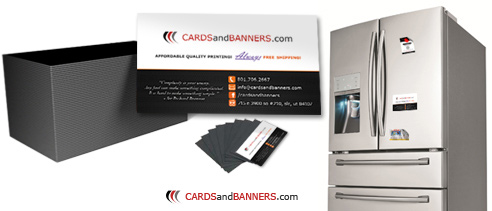 Magnetic Business Cards - Print Custom Magnetic Business Cards at